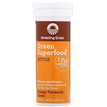Orange Turmeric Green Superfood Detox - Amazing Grass